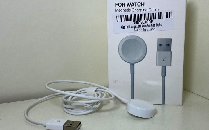 Cavo usb ricarica magnetico, non originale, per Apple Watche colore bianco 25-02-2020