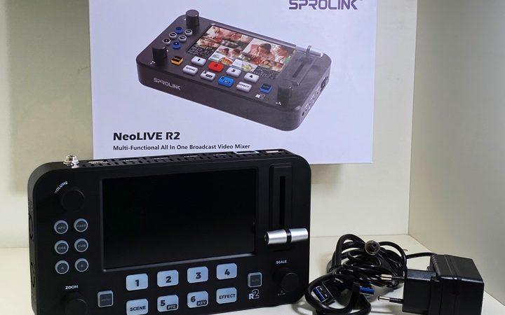SPROLINK NeoLIVE R2 Mixer video portatile FullHD con display integrato 23-04-2022