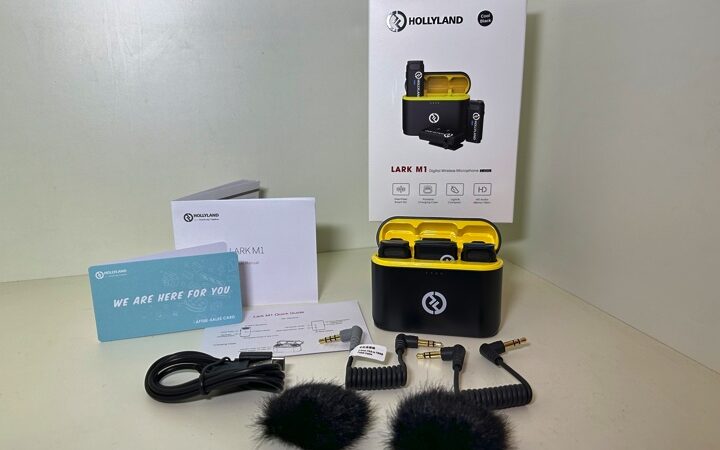 Hollyland LARK M1 DUO kit microfoni radio wireless 23-02-2023